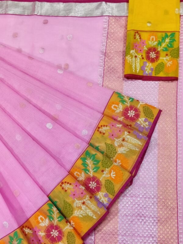 PURE PAITHANI BORDER ZARIKOTA HANDLOOM SAREE S-17