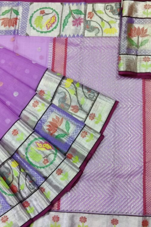 PURE PAITHANI BORDER ZARIKOTA HANDLOOM SAREE S-15