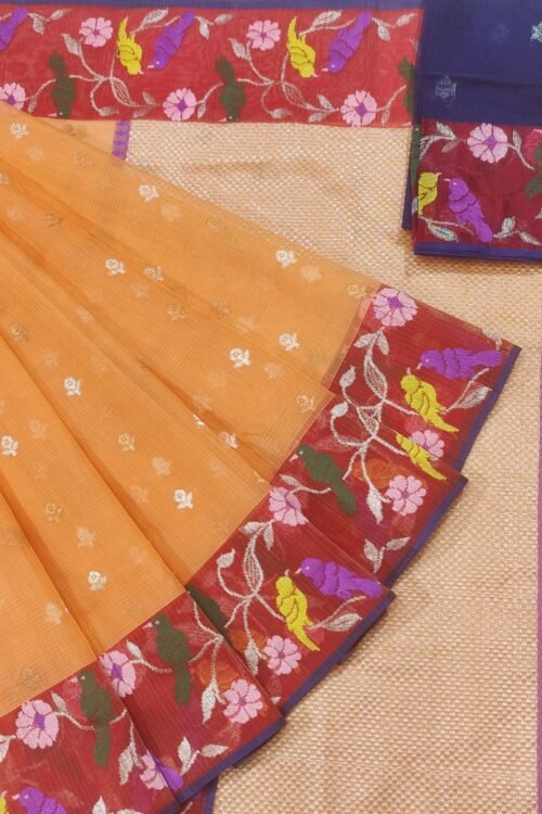 PURE PAITHANI BORDER ZARIKOTA HANDLOOM SAREE S-53