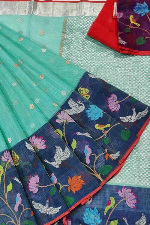 PURE PAITHANI BORDER ZARIKOTA HANDLOOM SAREE S-52