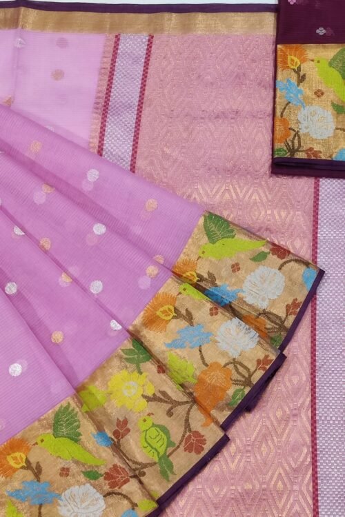 PURE PAITHANI BORDER ZARIKOTA HANDLOOM SAREE S-57