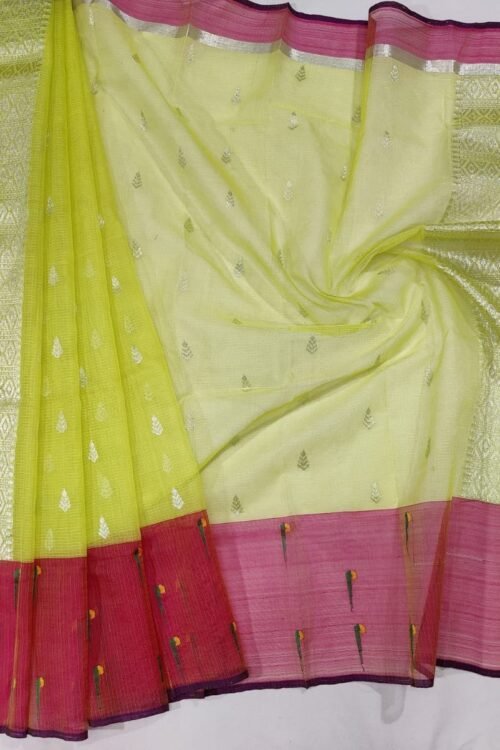 PURE ZARIKOTA HANDLOOM DUPATTA D-1