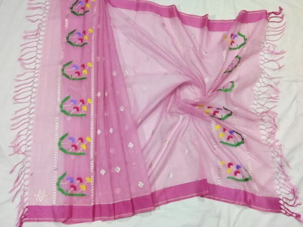 PURE ZARIKOTA HANDLOOM DUPATTA D-6