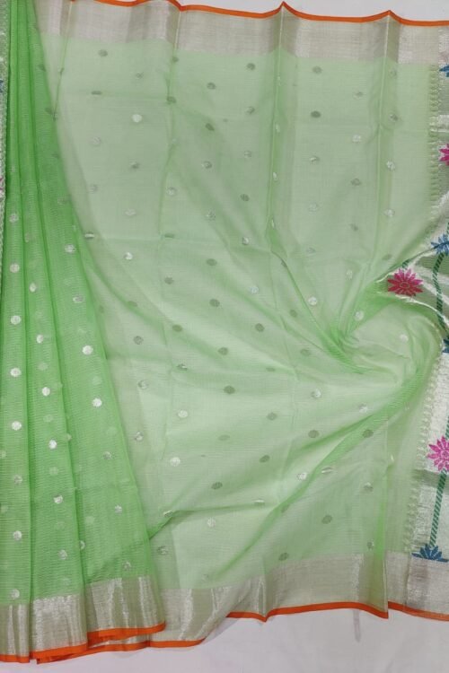 PURE ZARIKOTA HANDLOOM DUPATTA D-4