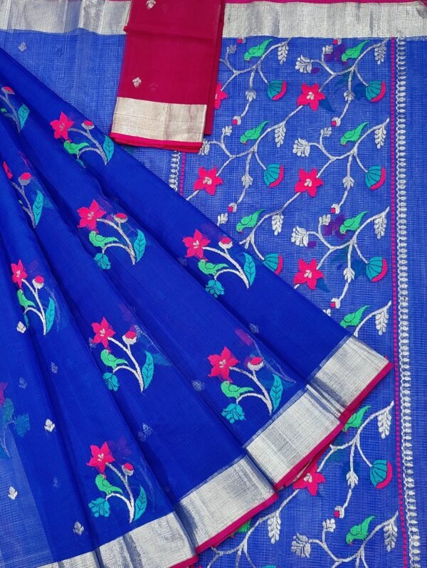 PURE ZARIKOTA HANDLOOM BUTA SAREE WITH BLOUSE B532