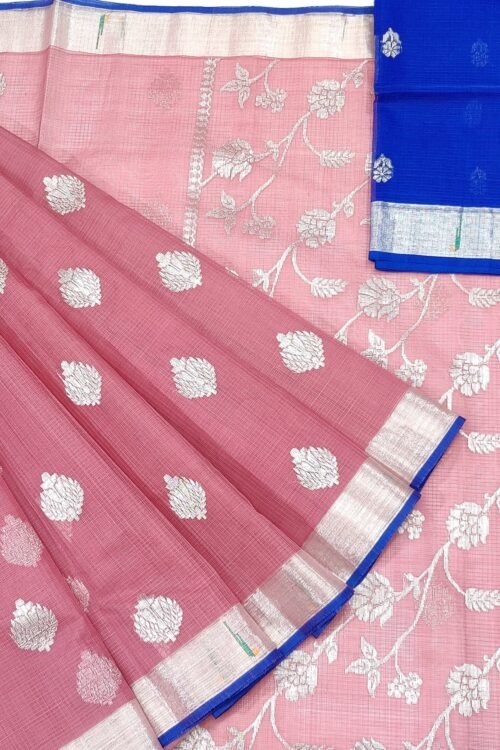 PURE ZARIKOTA HANDLOOM BUTA SAREE WITH BLOUSE B534