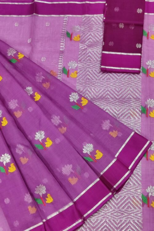 PURE ZARIKOTA HANDLOOM BUTA SAREE WITH BLOUSE B536