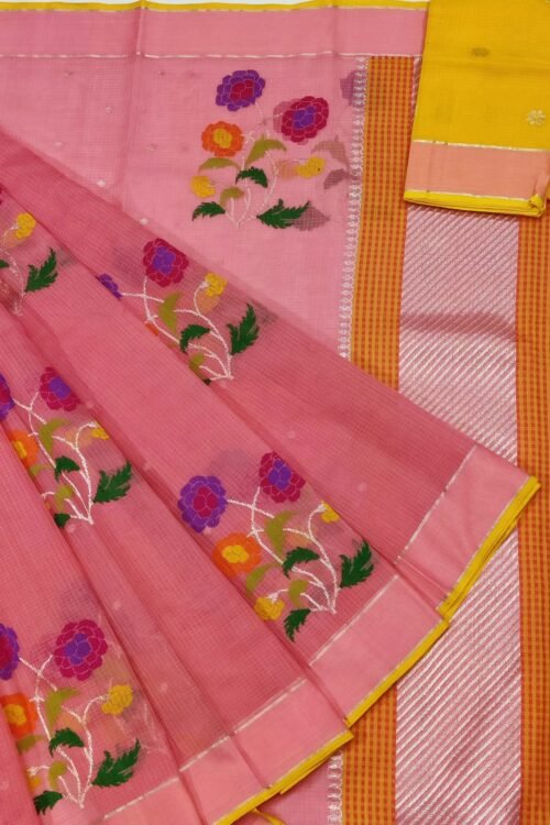 PURE ZARIKOTA HANDLOOM BUTA SAREE WITH BLOUSE B537