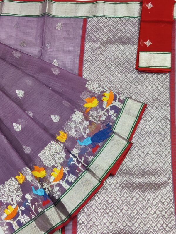 PURE SKIRT DESIGN ZARIKOTA HANDLOOM SAREE S-116