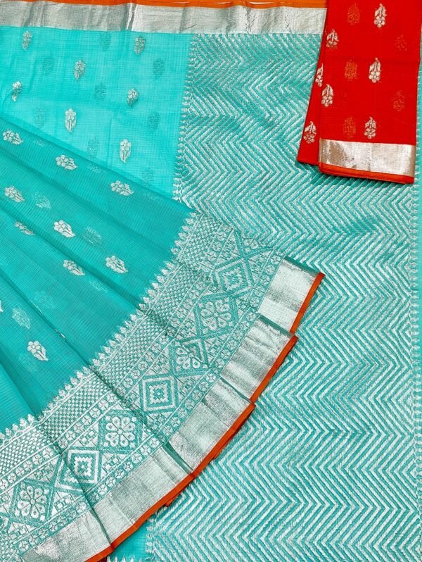 PURE SKIRT DESIGN ZARIKOTA HANDLOOM SAREE S-114