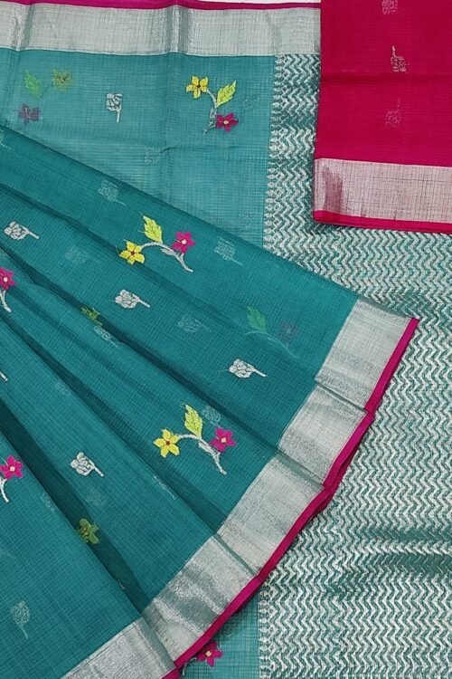 PURE ZARIKOTA HANDLOOM BUTA SAREE WITH BLOUSE B686