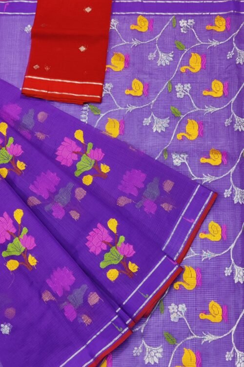 PURE ZARIKOTA HANDLOOM BUTA SAREE WITH BLOUSE B699