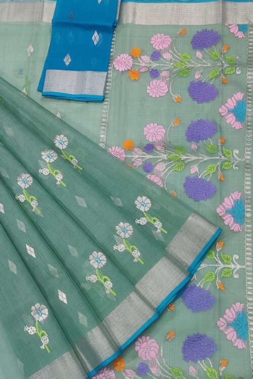 PURE ZARIKOTA HANDLOOM BUTA SAREE WITH BLOUSE B700