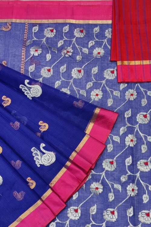 PURE ZARIKOTA HANDLOOM BUTA SAREE WITH BLOUSE B689