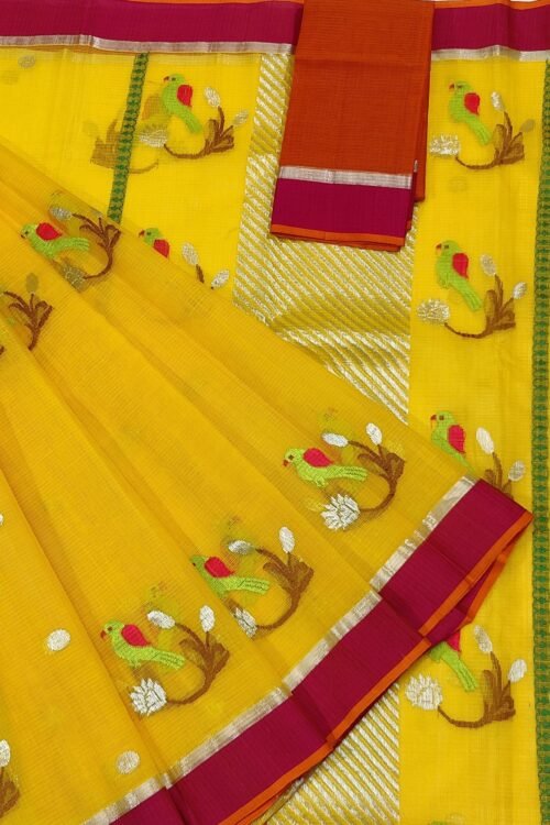 PURE ZARIKOTA HANDLOOM BUTA SAREE WITH BLOUSE B693