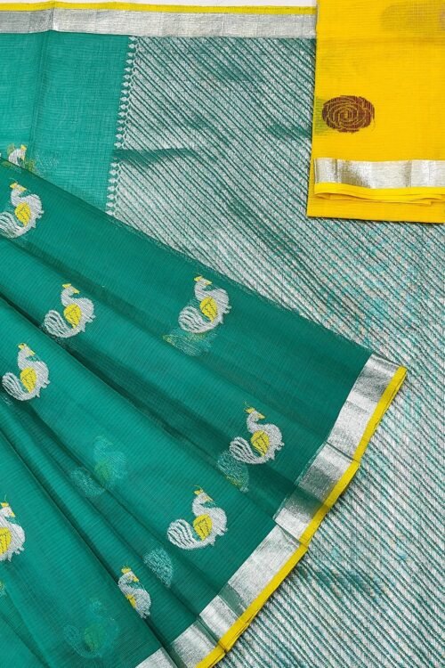 PURE ZARIKOTA HANDLOOM BUTA SAREE WITH BLOUSE B690