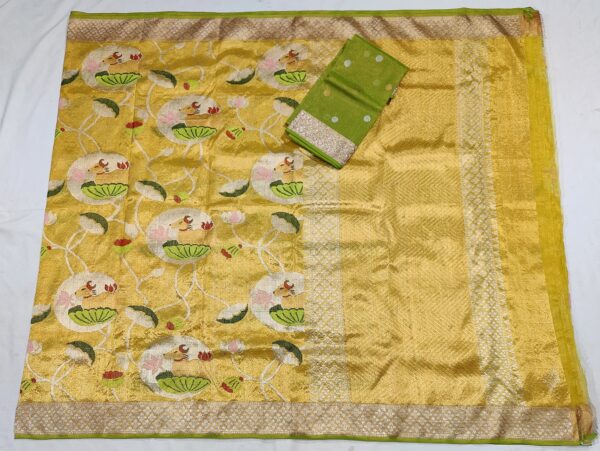 PURE ZARIKOTA HANDLOOM SAREE_T-165 - Image 4