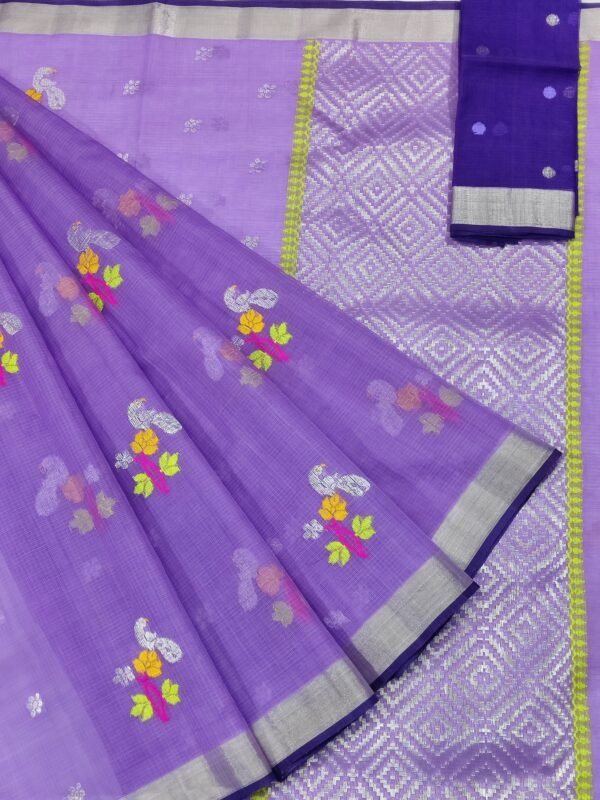 PURE ZARIKOTA HANDLOOM BUTA SAREE WITH BLOUSE B622