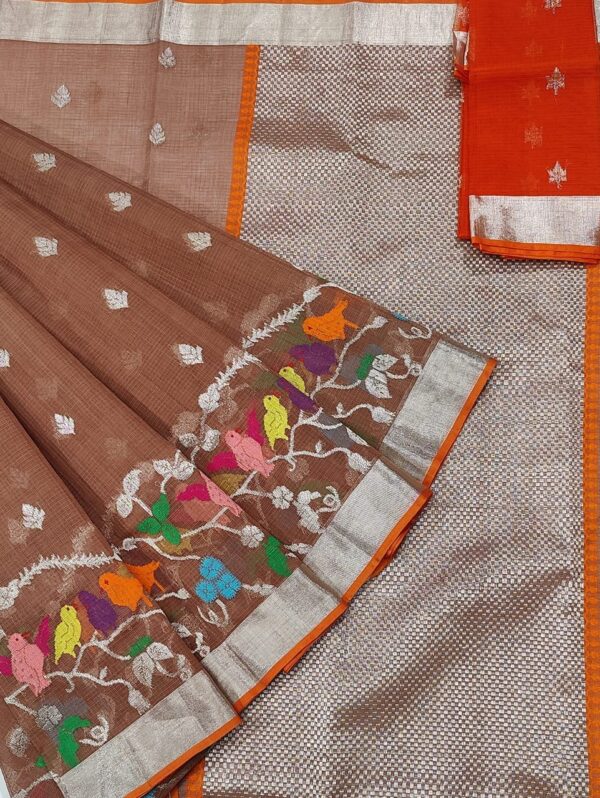 PURE SKIRT DESIGN ZARIKOTA HANDLOOM SAREE S-137