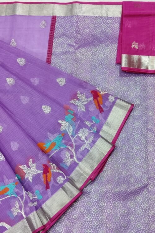PURE SKIRT DESIGN ZARIKOTA HANDLOOM SAREE S-127