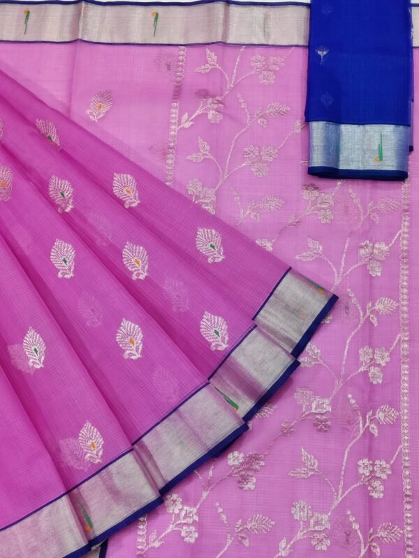 PURE ZARIKOTA HANDLOOM BUTA SAREE WITH BLOUSE B636