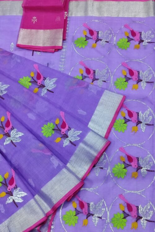 PURE ZARIKOTA HANDLOOM BUTA SAREE WITH BLOUSE B643