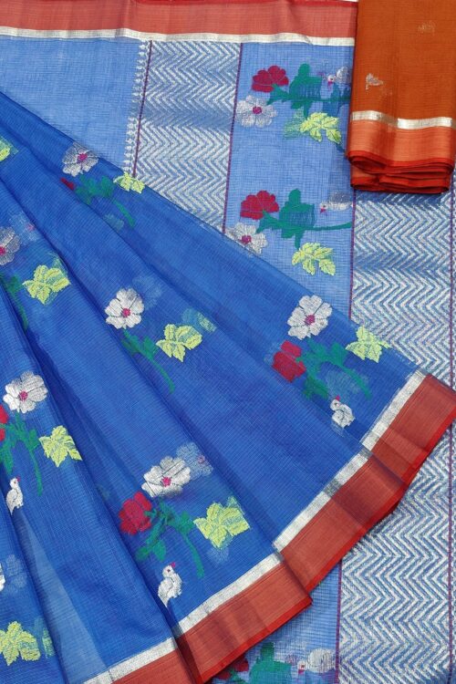 PURE ZARIKOTA HANDLOOM BUTA SAREE WITH BLOUSE B768