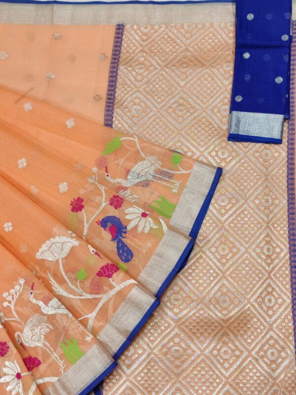 PURE SKIRT DESIGN ZARIKOTA HANDLOOM SAREE S-140