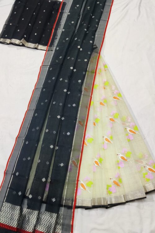 PURE ZARIKOTA HANDLOOM LEHANGA MATERIAL SET – L66