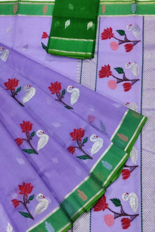 PURE ZARIKOTA HANDLOOM BUTA SAREE WITH BLOUSE B778