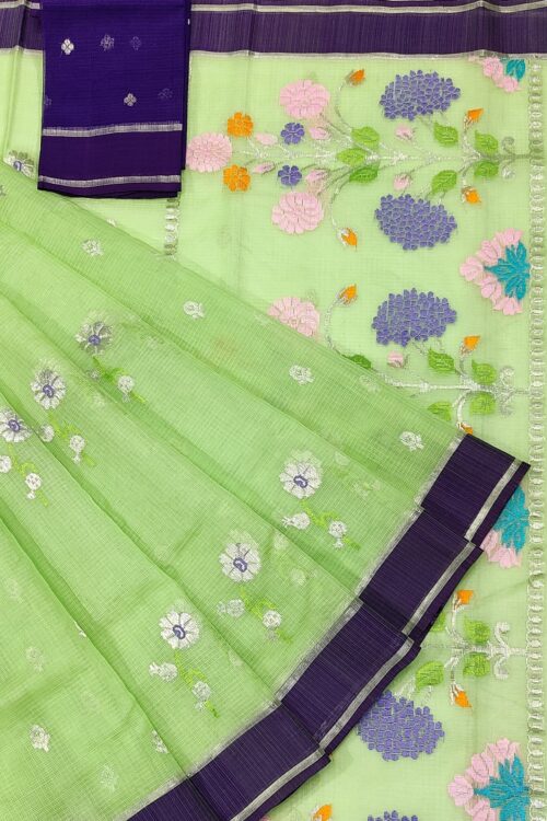 PURE ZARIKOTA HANDLOOM BUTA SAREE WITH BLOUSE B780