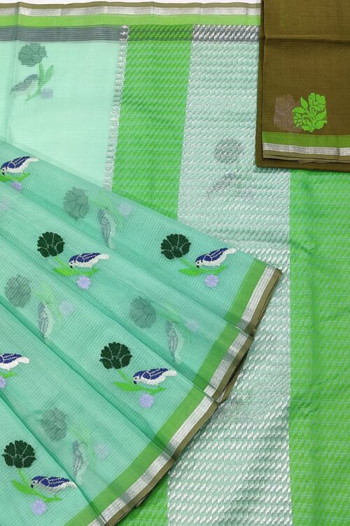 PURE ZARIKOTA HANDLOOM BUTA SAREE WITH BLOUSE B801