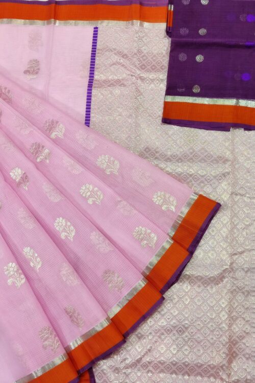 PURE ZARIKOTA HANDLOOM BUTA SAREE WITH BLOUSE B806