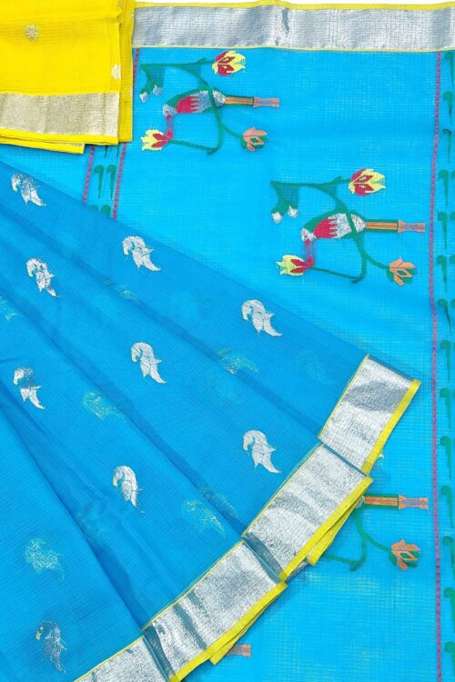 PURE ZARIKOTA HANDLOOM BUTA SAREE WITH BLOUSE B811