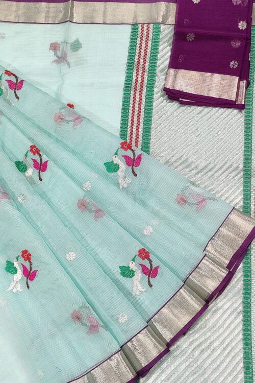 PURE ZARIKOTA HANDLOOM BUTA SAREE WITH BLOUSE B813