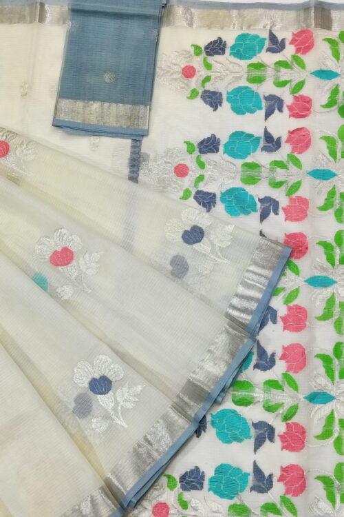 PURE ZARIKOTA HANDLOOM BUTA SAREE WITH BLOUSE B820