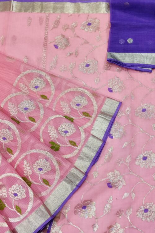 PURE SKIRT DESIGN ZARIKOTA HANDLOOM SAREE S-153