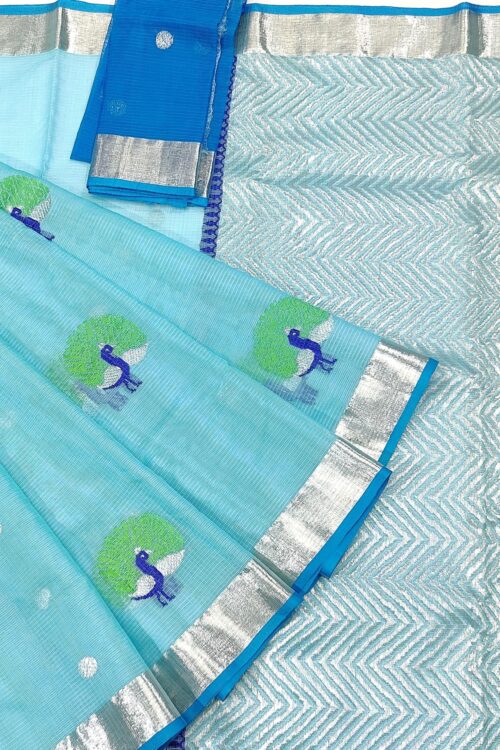 PURE ZARIKOTA HANDLOOM BUTA SAREE WITH BLOUSE B824