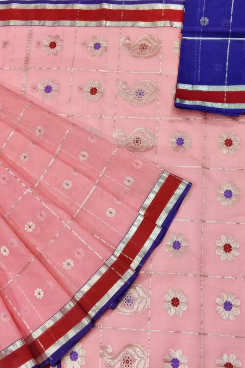 PURE ZARIKOTA HANDLOOM BUTA SAREE WITH BLOUSE B846