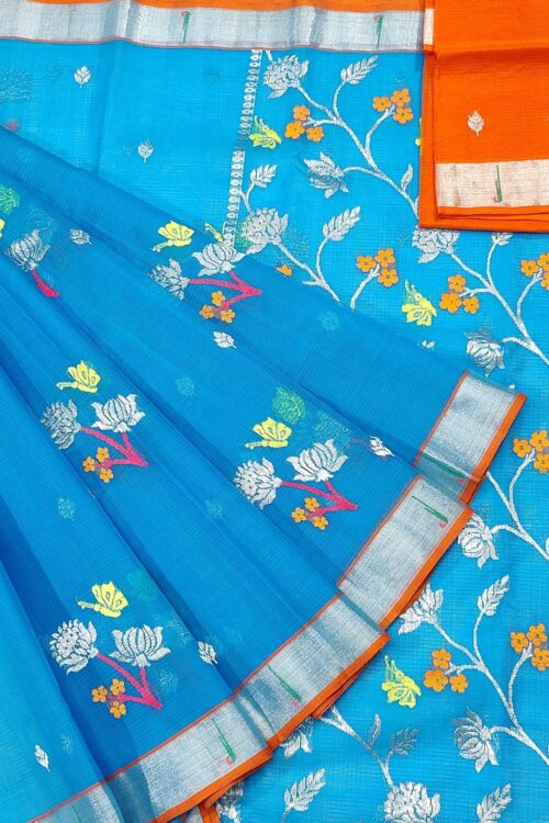 PURE ZARIKOTA HANDLOOM BUTA SAREE WITH BLOUSE B829