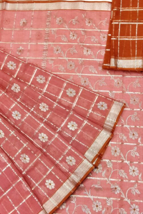 PURE ZARIKOTA HANDLOOM BUTA SAREE WITH BLOUSE B847