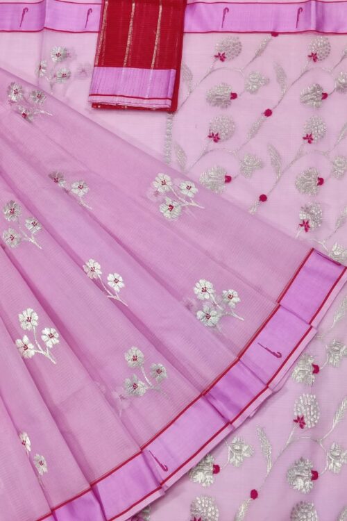 PURE ZARIKOTA HANDLOOM BUTA SAREE WITH BLOUSE B833