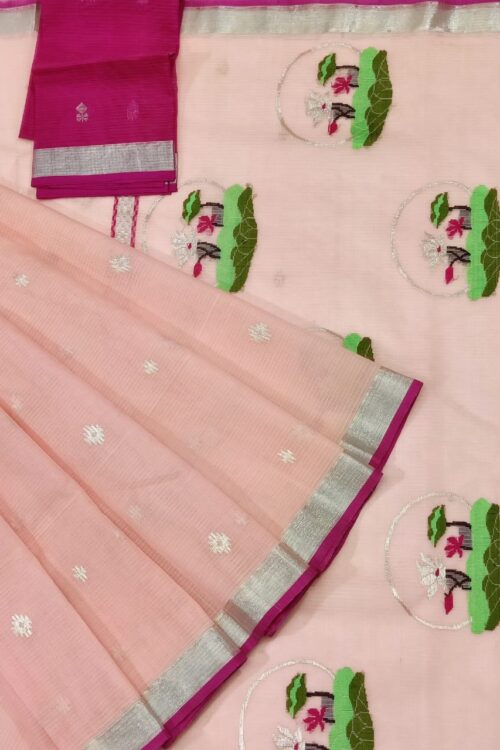 PURE ZARIKOTA HANDLOOM BUTA SAREE WITH BLOUSE B830