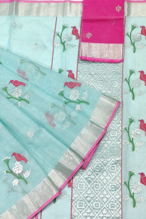 PURE ZARIKOTA HANDLOOM BUTA SAREE WITH BLOUSE B845