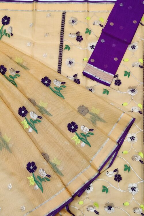 PURE ZARIKOTA HANDLOOM BUTA SAREE WITH BLOUSE B849