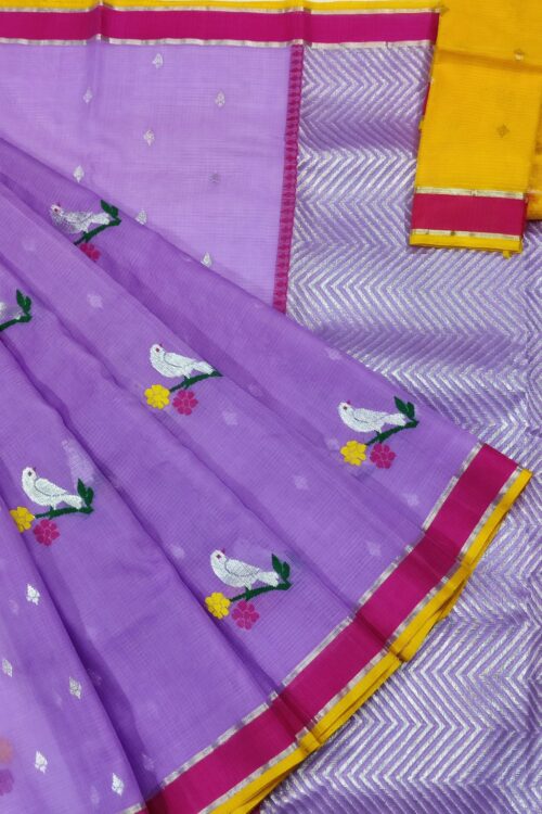 PURE ZARIKOTA HANDLOOM BUTA SAREE WITH BLOUSE B852
