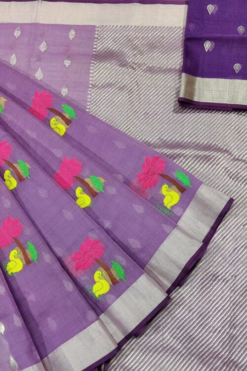 PURE ZARIKOTA HANDLOOM BUTA SAREE WITH BLOUSE B855