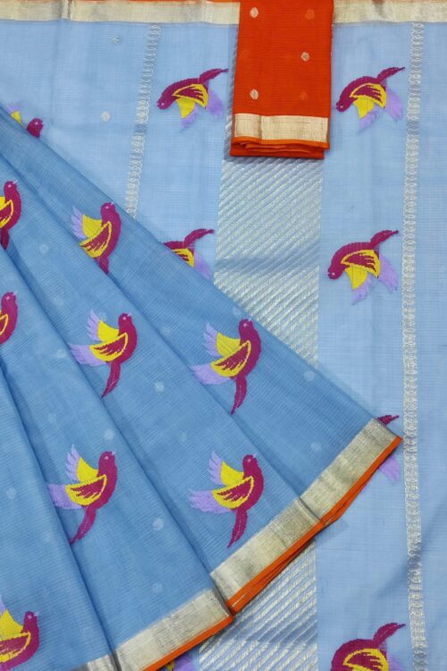 PURE ZARIKOTA HANDLOOM BUTA SAREE WITH BLOUSE B863