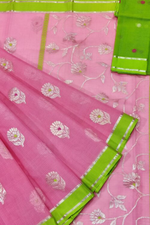 PURE ZARIKOTA HANDLOOM BUTA SAREE WITH BLOUSE B867