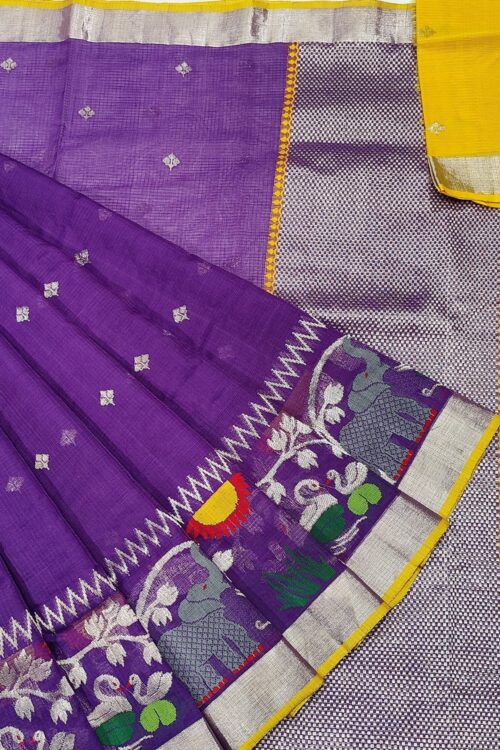 PURE SKIRT DESIGN ZARIKOTA HANDLOOM SAREE S-162
